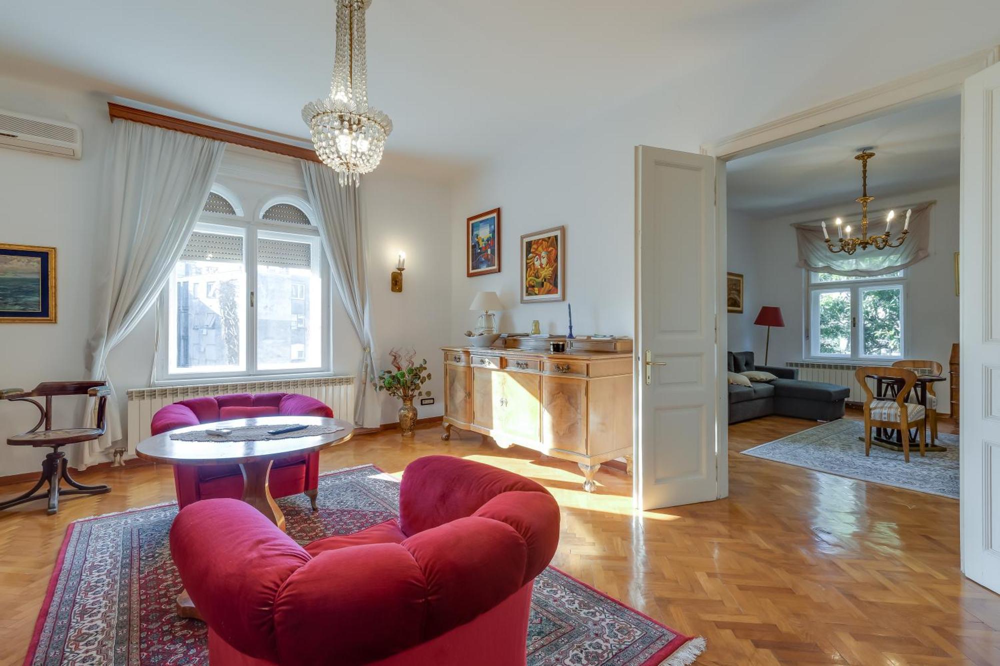 City Apartment With Garden - Happy Rentals Fiume Kültér fotó